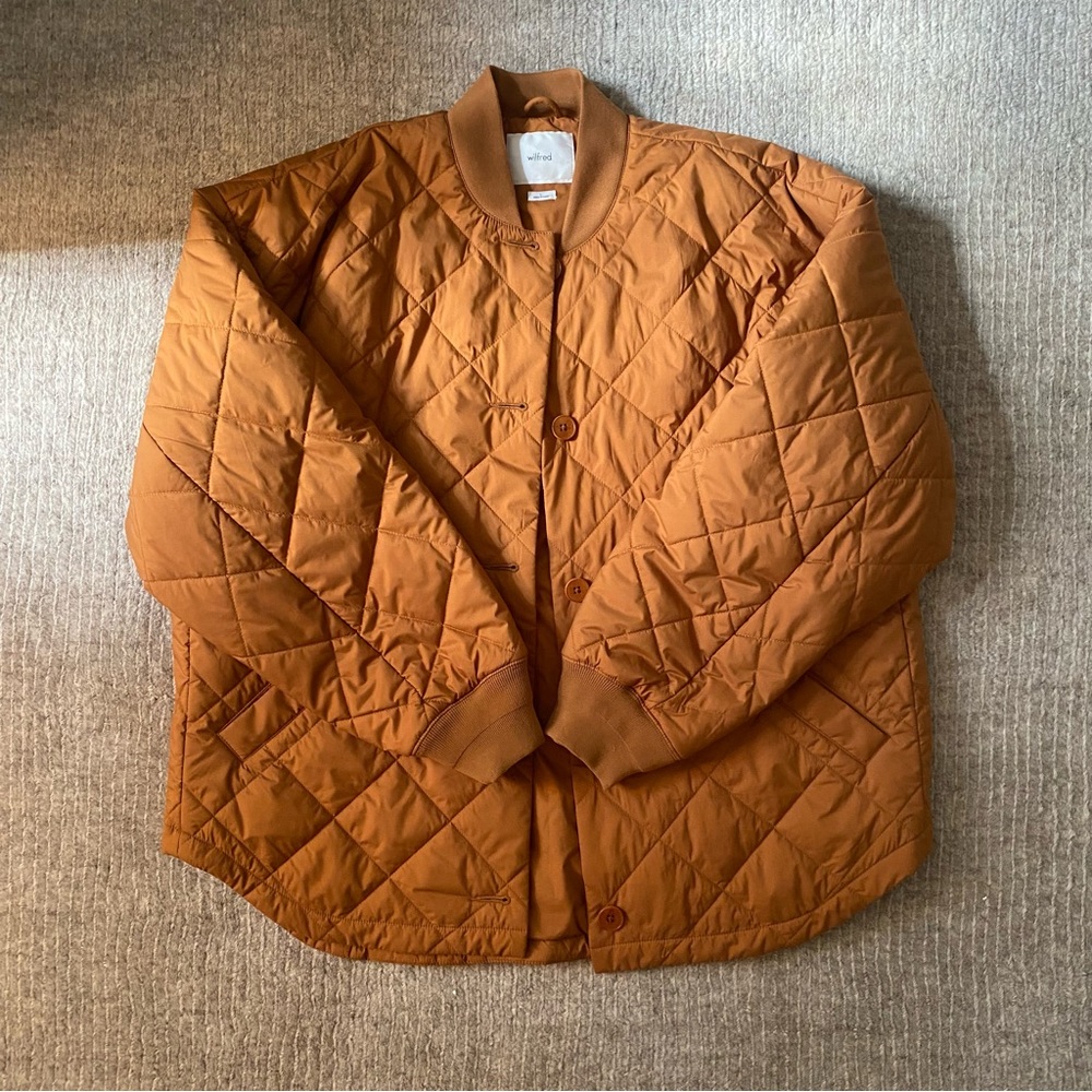 Aritzia Wilfred quilted jacket